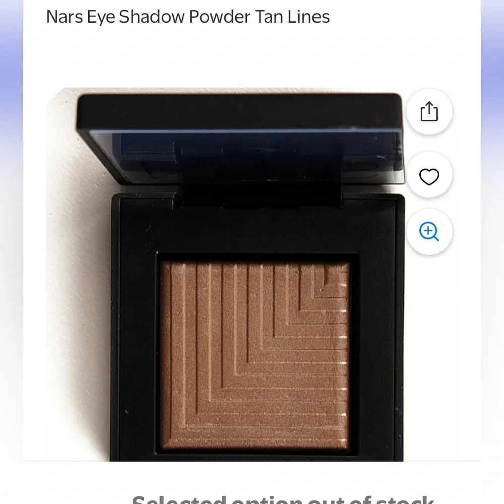 NARS Dual-lntensity  Eyeshadow Ombré A Paupieres (Intensites Multiple) NT 0.05oz